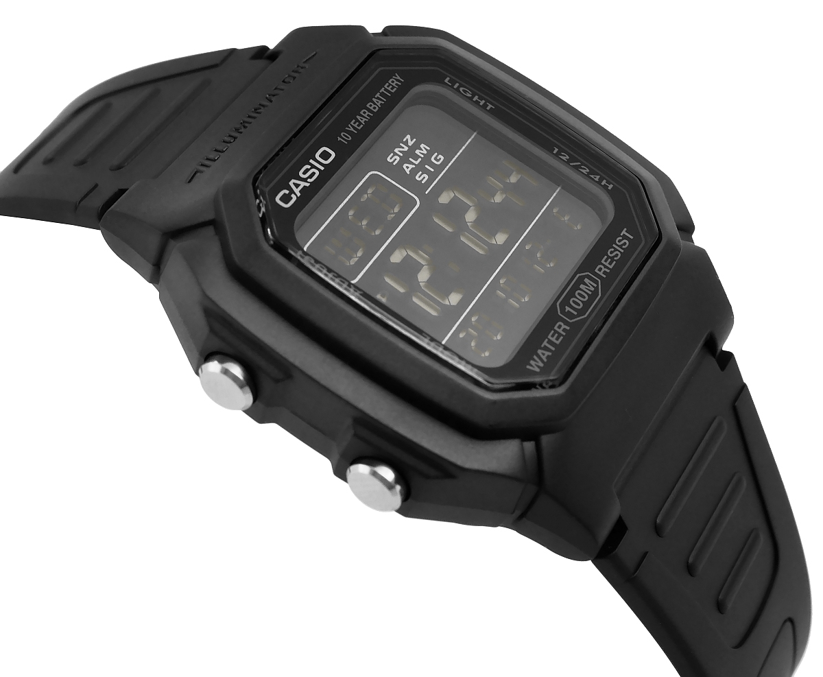 Zegarek Męski CASIO W-800H-1BVDF + BOX - obrazek 2