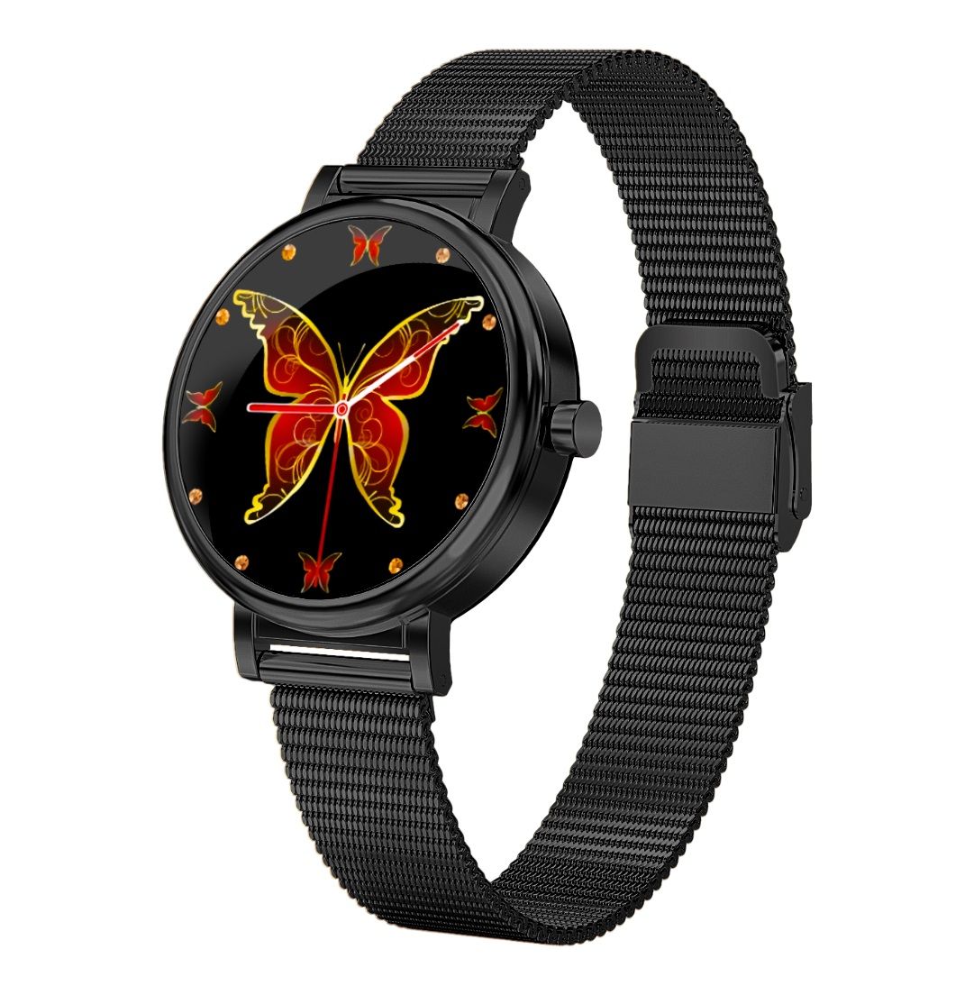 Zegarek Damski RUBICON SMARTWATCH RNBE64-3 BLACK - obrazek 2