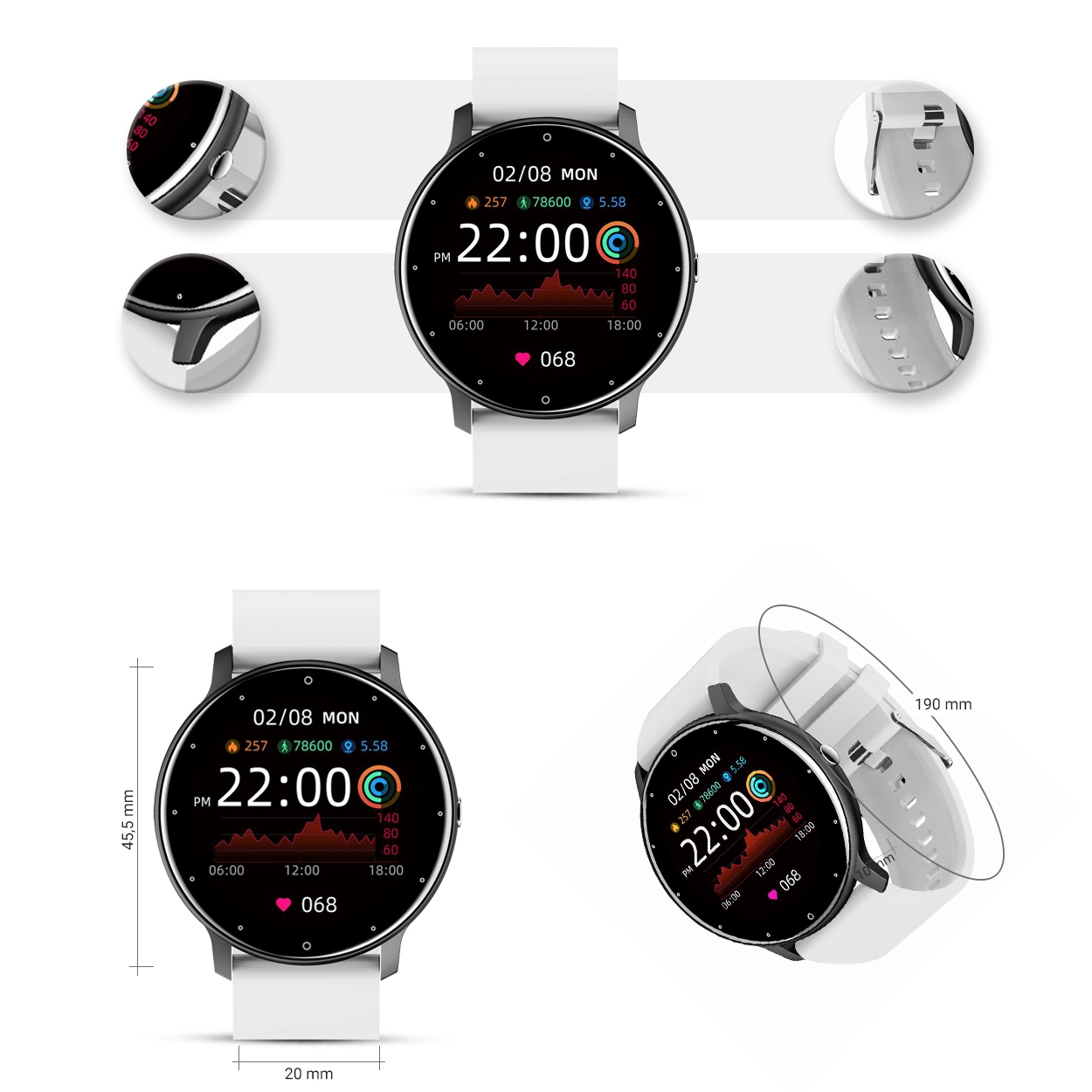 Smartwatch Damski Gravity GT1-11 - obrazek 7