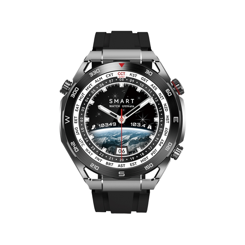 Smartwatch VELTORI VT100-1 + Czarny Pasek Silikonowy + Czarny Eko Skóra - obrazek 8