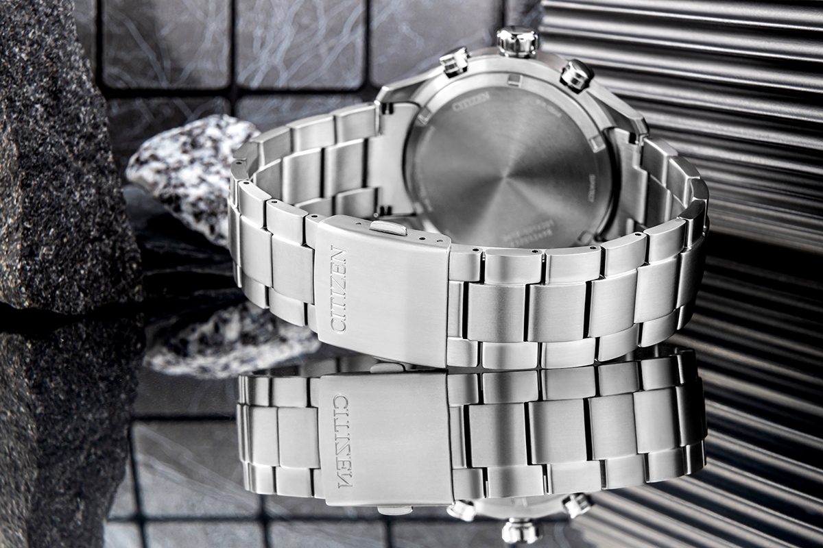 Zegarek Męski CITIZEN Super Titanium Eco-Drive CA0810-88L + BOX - obrazek 7