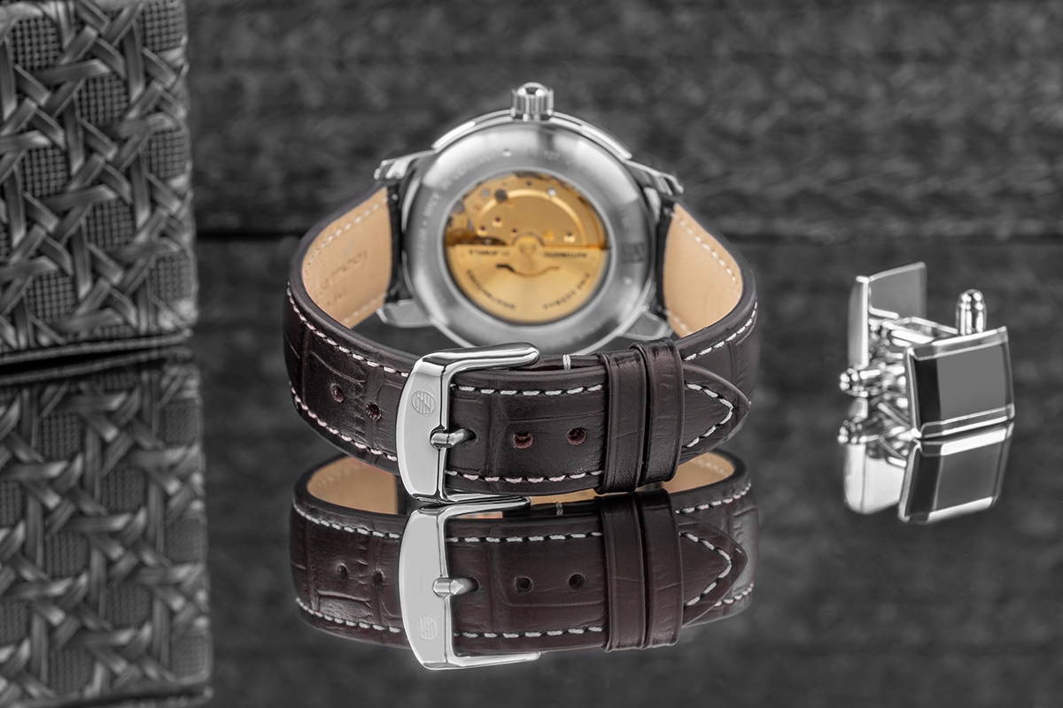 Zegarek Męski ZEPPELIN Automatic LZ 127 7656-5 + BOX - obrazek 7