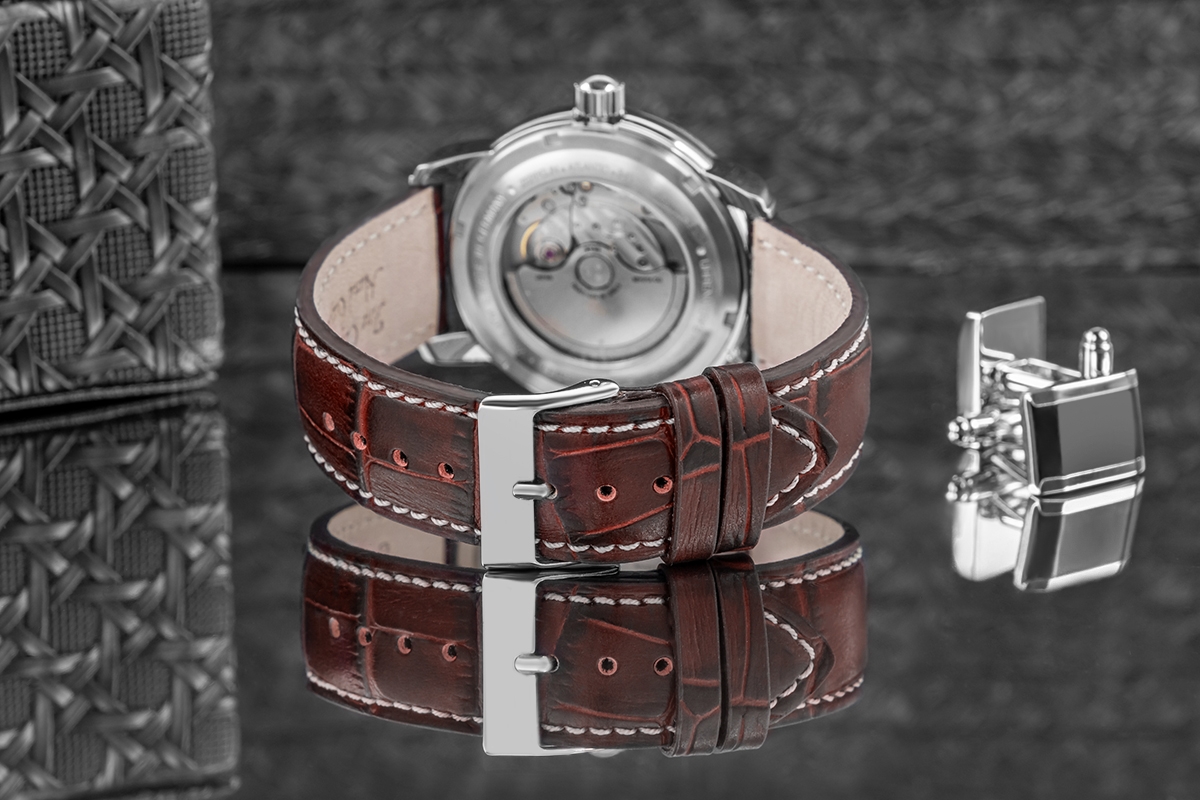 Zegarek Męski ZEPPELIN Atlantic Automatic Power Reserve 8462-5 + BOX - obrazek 7