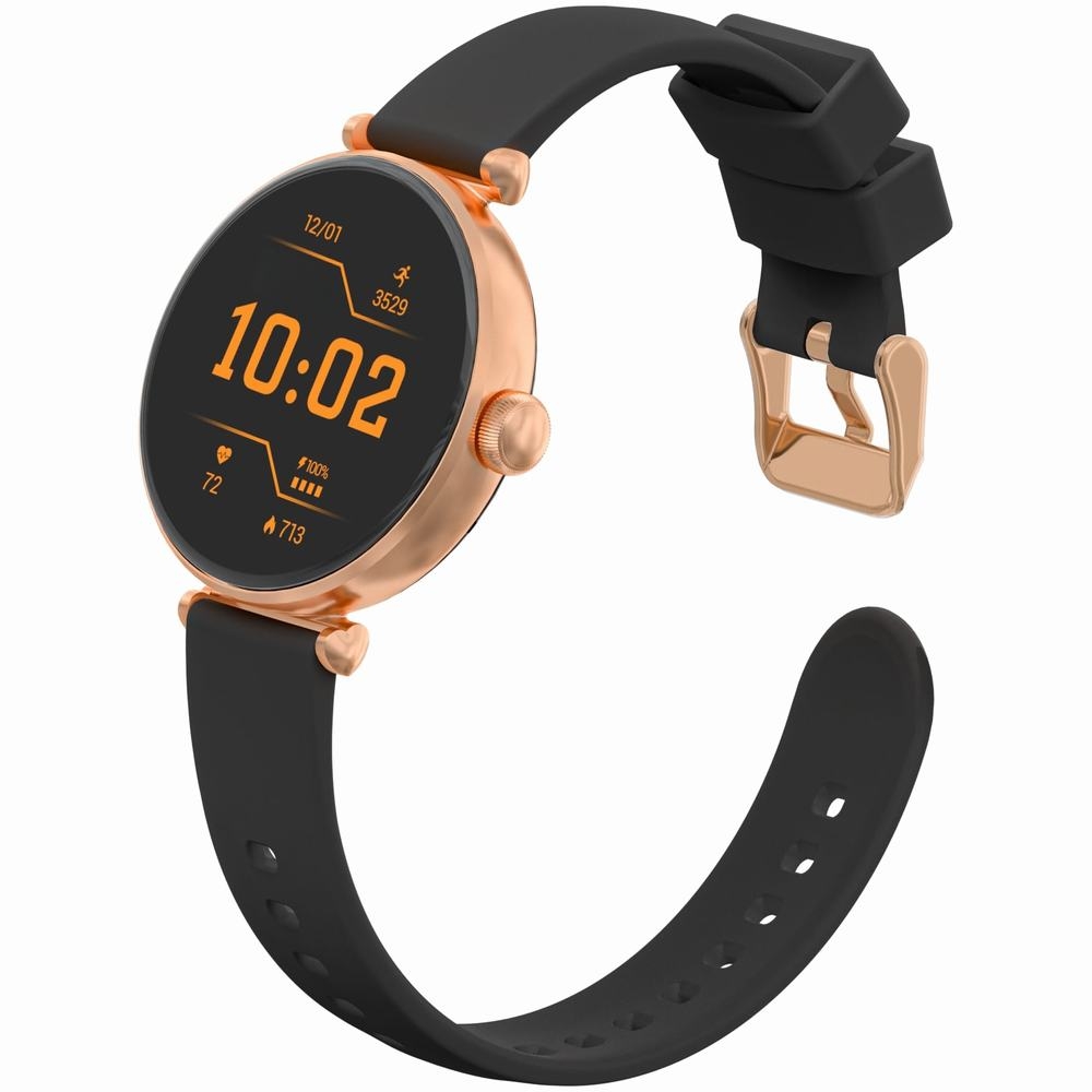 Smartwatch Gravity Różowe Złoto Czarny 2 Paski GT26-6 - obrazek 7