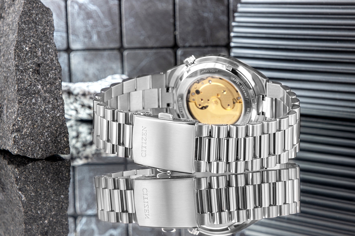 Zegarek Męski CITIZEN Tsuyosa Sapphire Mechanical NJ0151-88M + BOX - obrazek 7