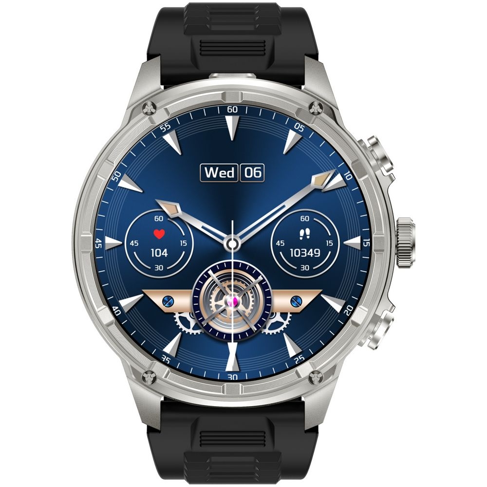 Smartwatch Gravity Srebrny Pasek + Bransoleta GT41-3 - obrazek 7