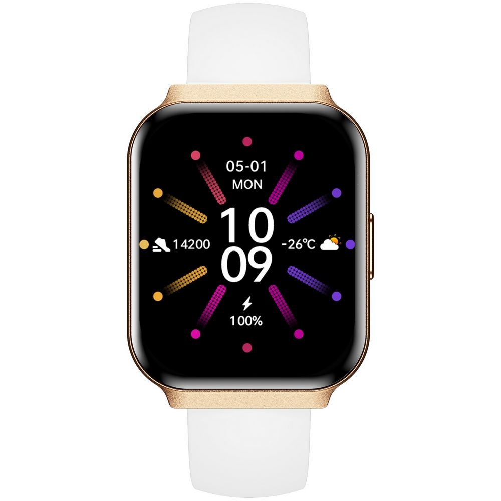 Smartwatch Gravity Różowe Złoto Pasek + Bransoleta GT44-1 - obrazek 7