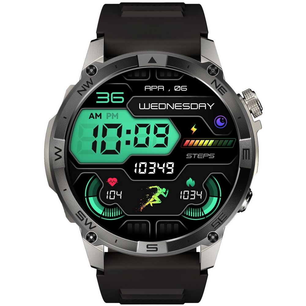 Smartwatch Gravity Grafitowy Pasek + Bransoleta GT46-3 - obrazek 7