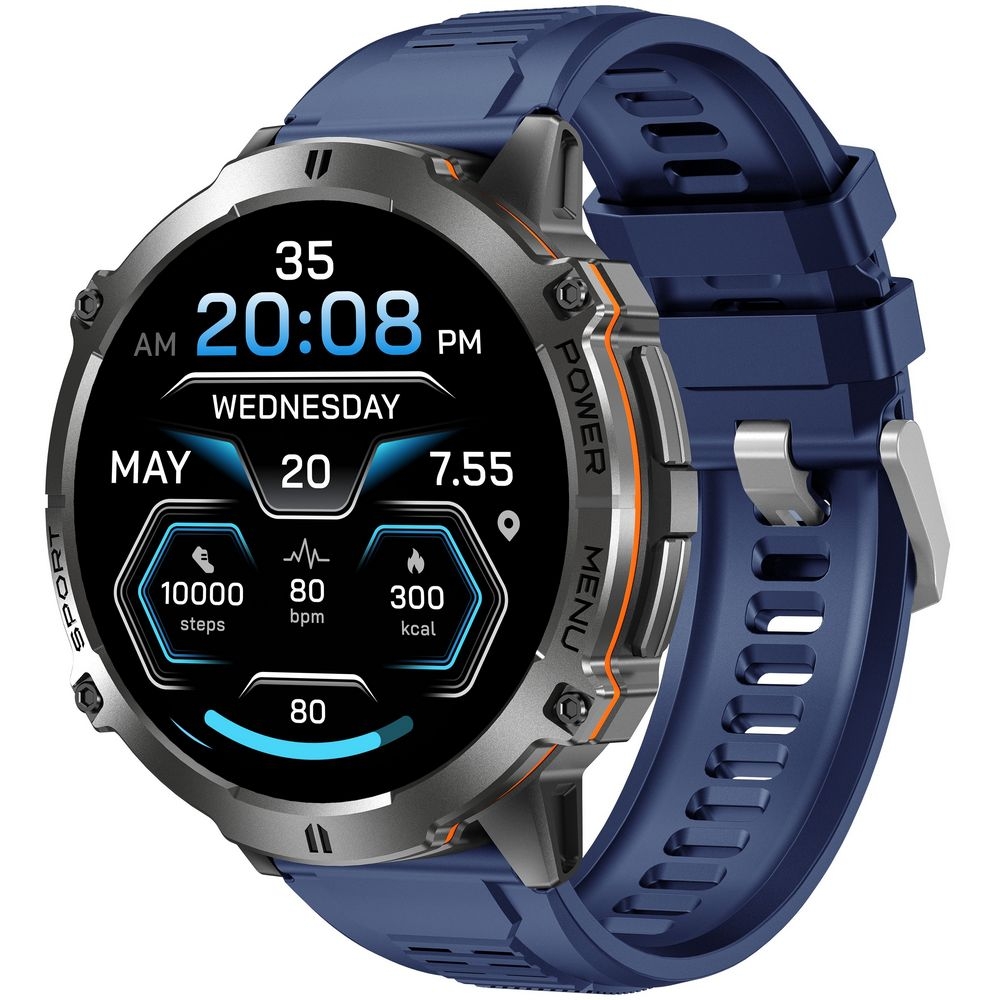 Smartwatch Gravity Czarny Pasek + Bransoleta GT42-2 - obrazek 7