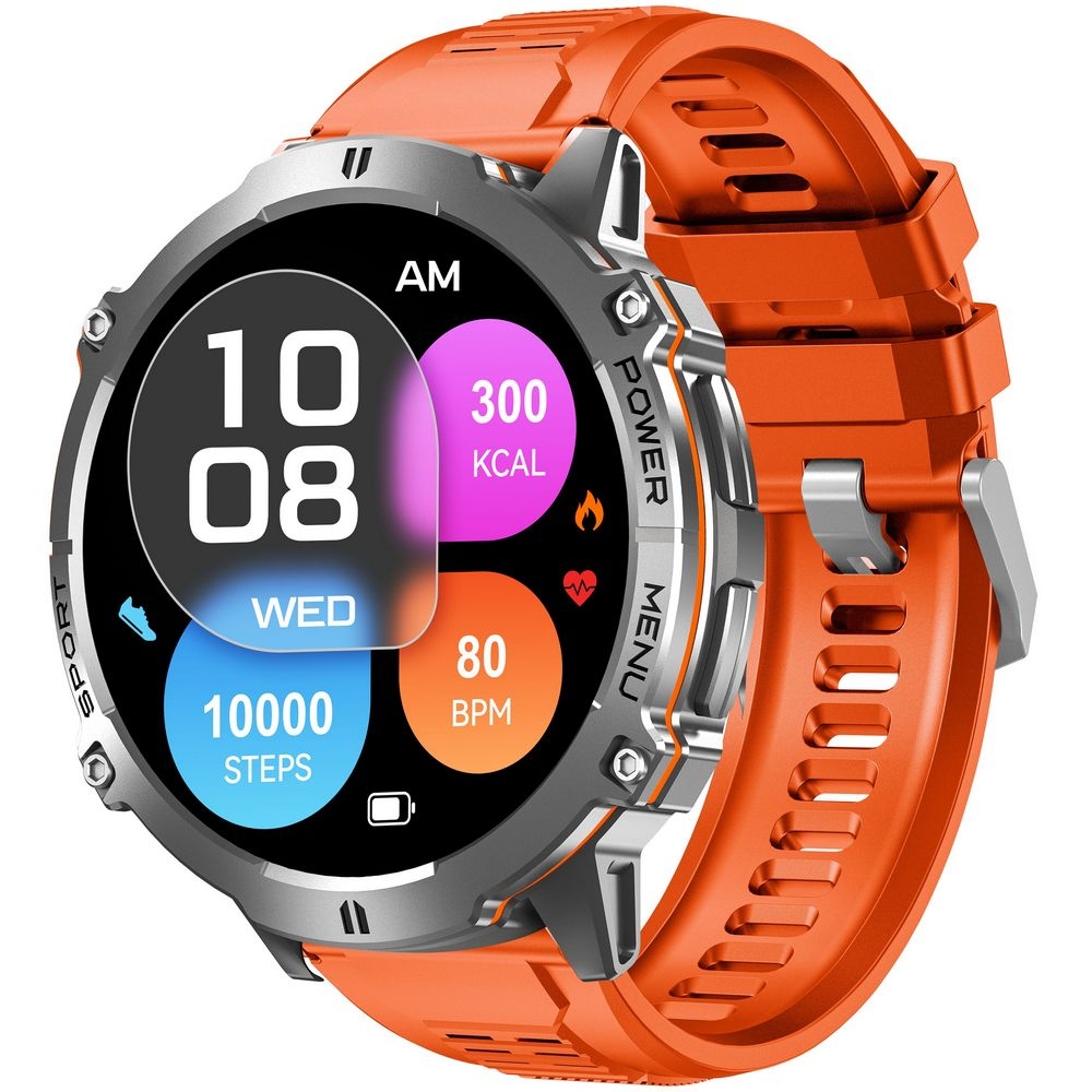 Smartwatch Gravity Grafitowy Pasek + Bransoleta GT42-4 - obrazek 7