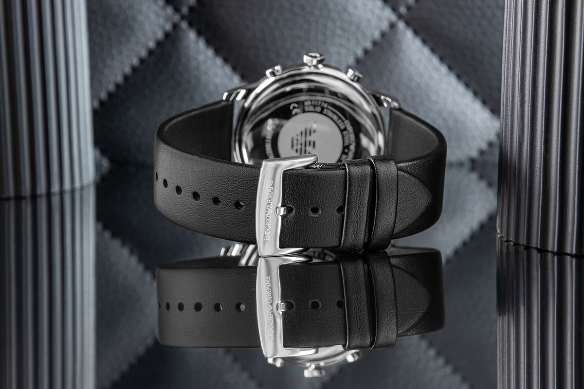 Zegarek Męski EMPORIO ARMANI Minimalist Chronograph AR11774 + BOX - obrazek 7