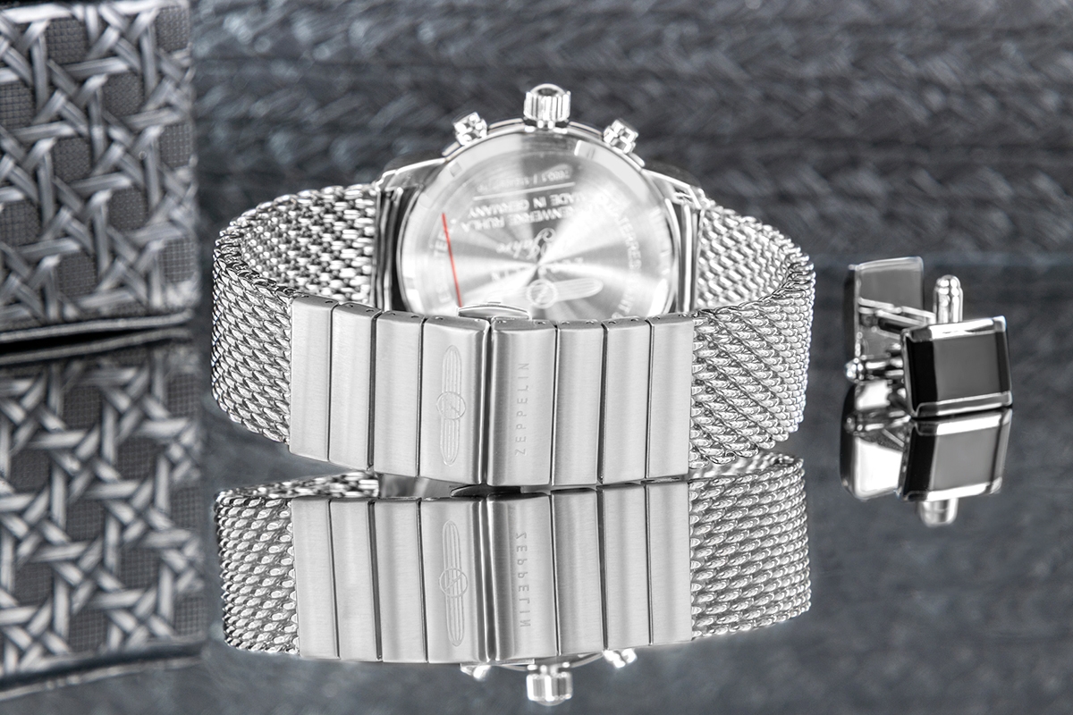 Zegarek Męski ZEPPELIN 100 Jahre Chronograph 8680M-3 + BOX - obrazek 7