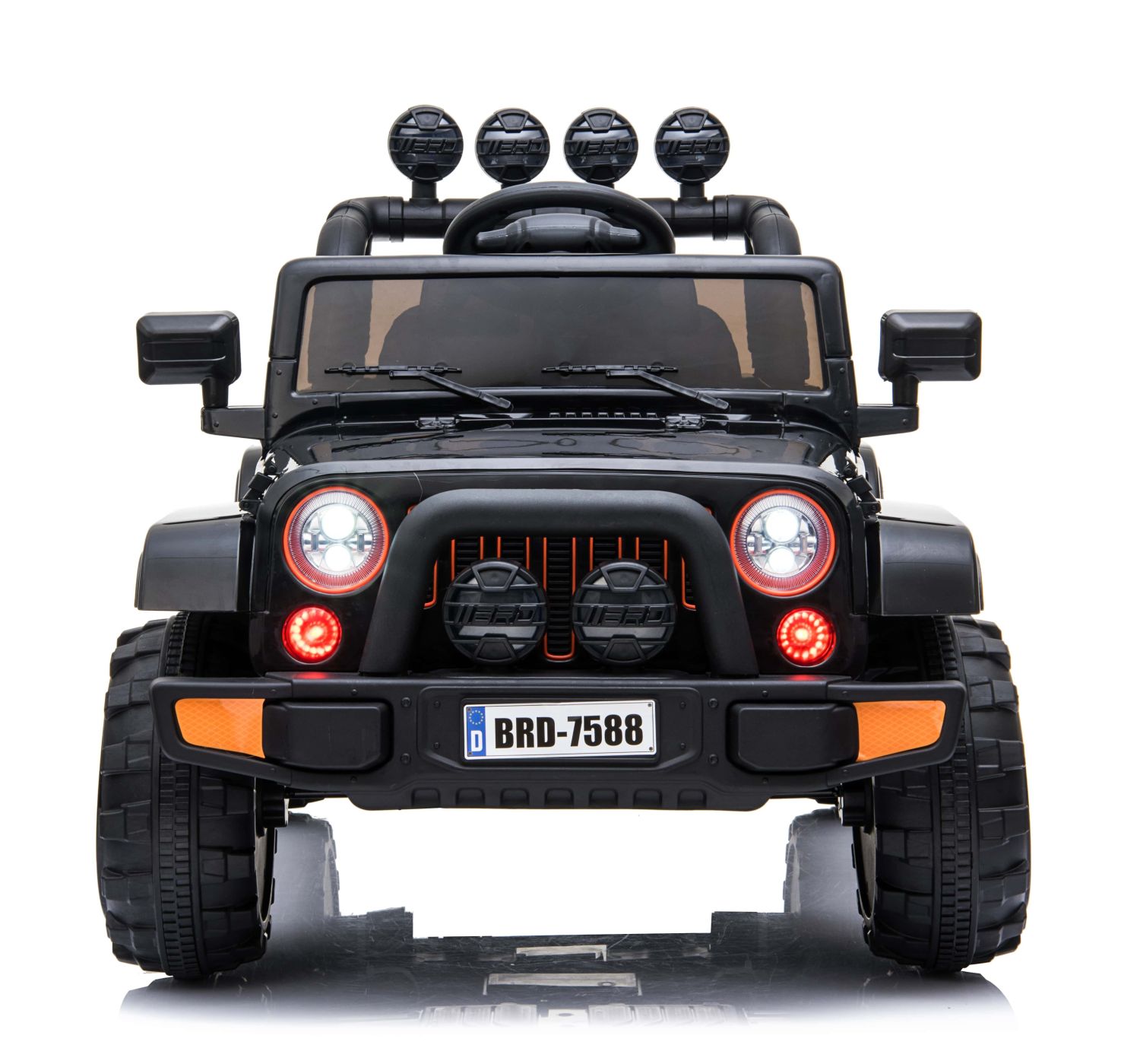 MEGA JEEP FULLTIME, NAPĘD 4X4, 1X12V ,WOLNY START/ MIĘKKIE KOŁA, EXCLUSIVE/7588 - obrazek 7