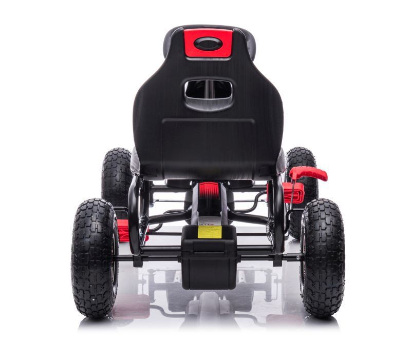 DUŻY GOKART NA PEDAŁY SUPER POWER 5, POMPOWANE KOŁA/G18 - obrazek 8