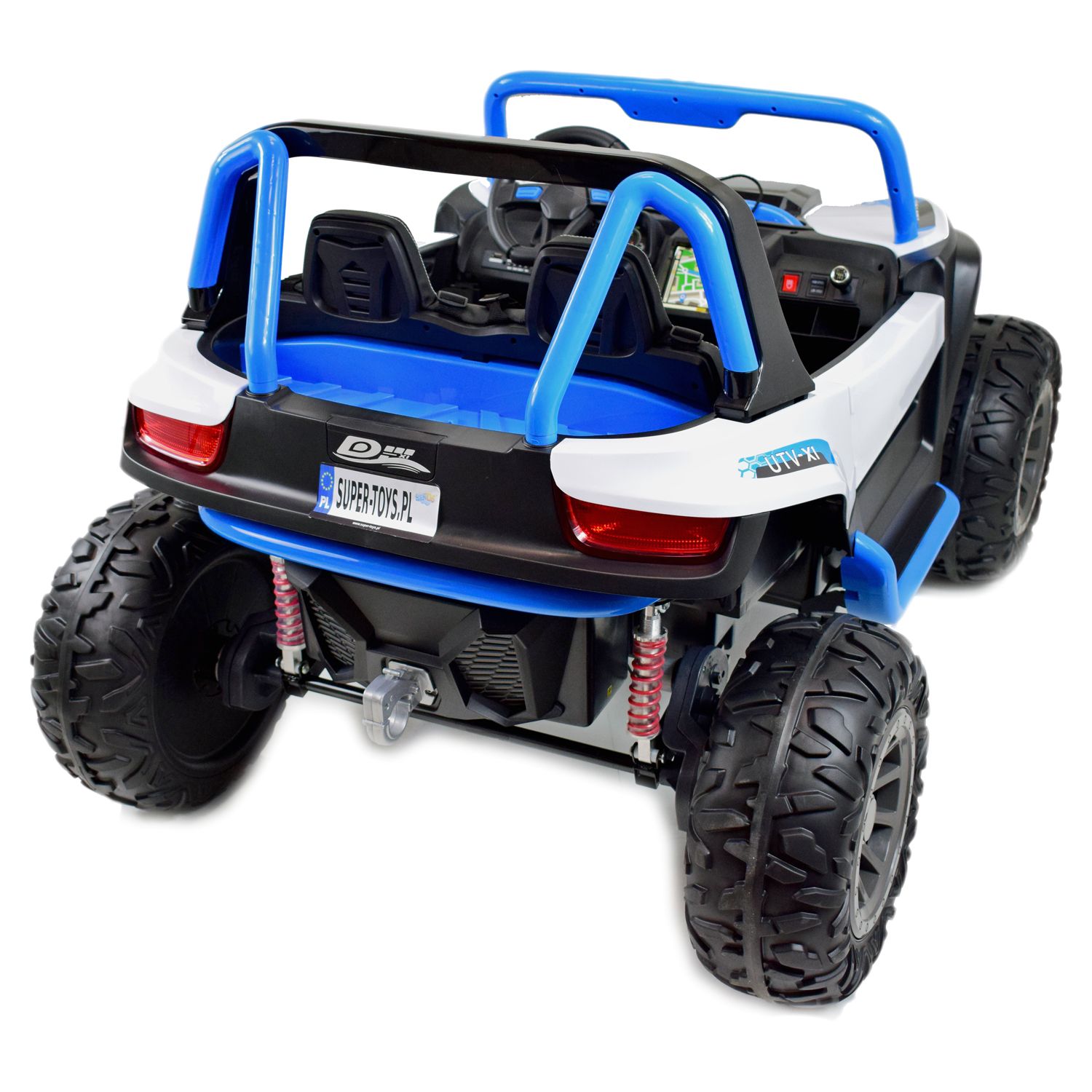 MEGA BUGGY VEOTOR 24 V, 400 W MEGA MOC, PILOT, MIĘKKIE SIEDZENIE, MIĘKKIE KOŁA /DLS-1 - obrazek 8