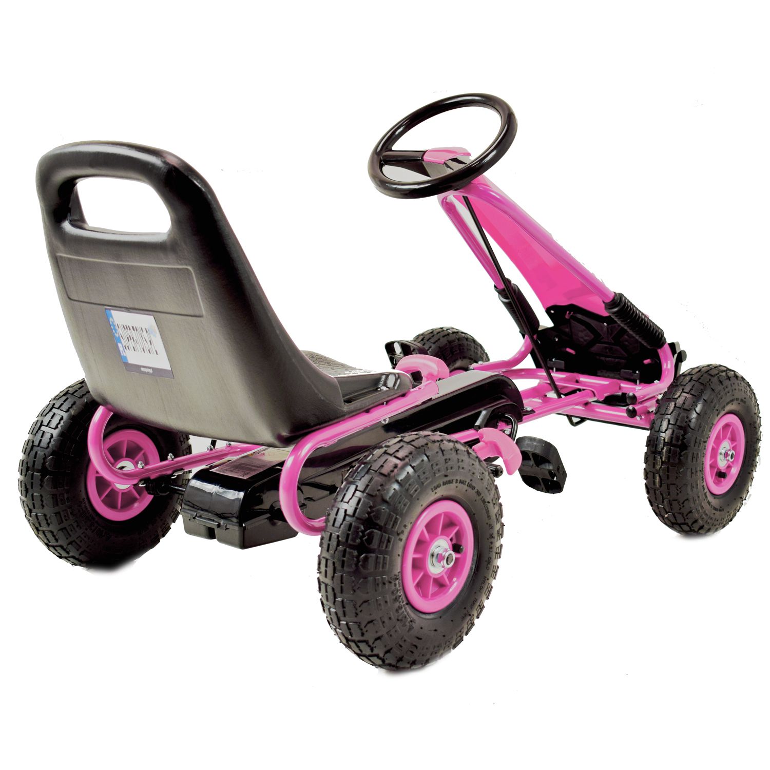 NAJNOWSZY GOKART NA PEDAŁY OFF ROAD, POMPOWANE KOŁA, HAMULCE/G205 - obrazek 8