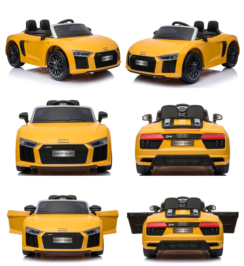 ORYGINALNE AUDI R8 - MIĘKKIE KOŁA, MIĘKKIE SIEDZENIE, MOCNY/R8 - obrazek 8