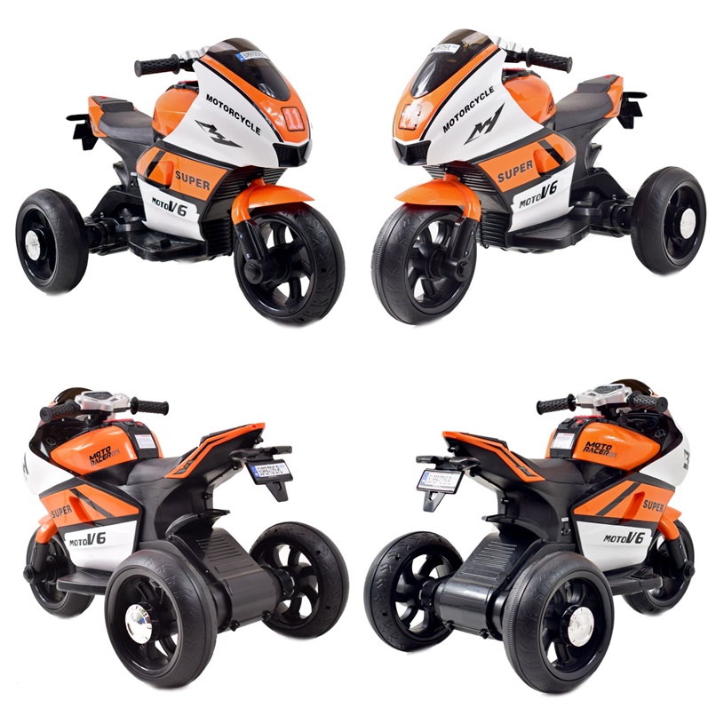 DUŻY MOTOR ŚCIGACZ STRONG 2 EXCLUSIVE, ŚWIECĄCE KOŁA, 3 KOŁOWY/HT5188 - obrazek 19