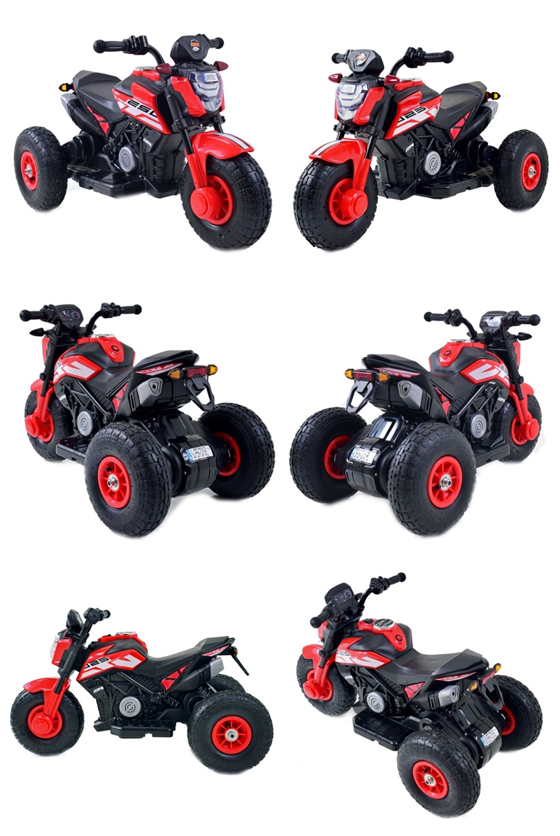 MOTOR ŚCIGACZ NA POMPOWANYCH KOŁACH, DWA SILNIKI SUPER NOWOŚĆ/TK103 - obrazek 14
