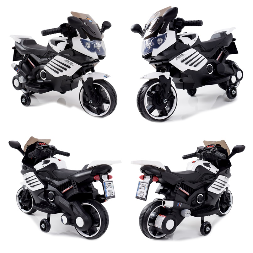 MOTOR ŚCIGACZ POWER168 - PIERWSZY MOTOREK DLA DZIECKA, ŚWIECĄCE KOŁA /X168 - obrazek 5