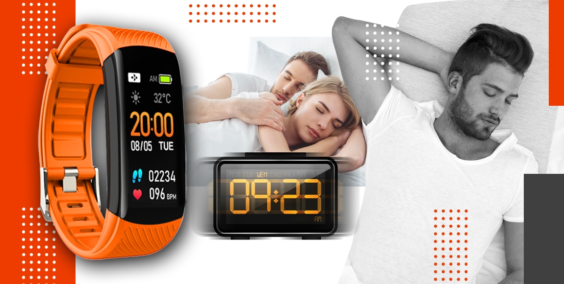 Smartwatch GIEWONT Czarno Pomarańczowy 2 Paski GW200-9 - obrazek 7