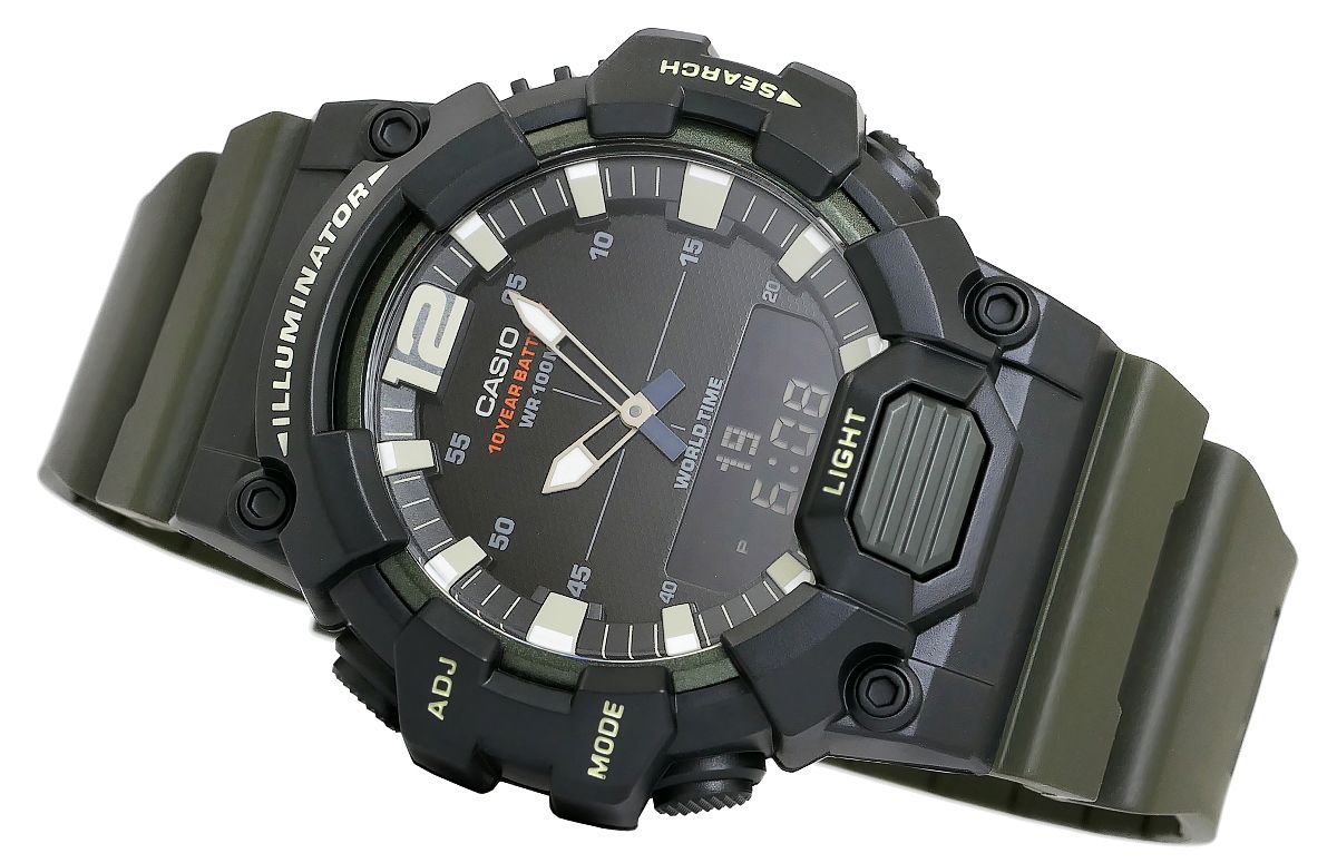 Zegarek Męski CASIO HDC-700-3AVDF + BOX - obrazek 2
