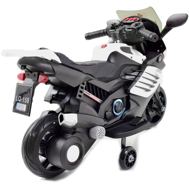 MOTOR ŚCIGACZ POWER 158 - PIERWSZY MOTOREK DLA DZIECKA, MIĘKKIE SIEDZENIE, MIĘKKIE KOŁA EVA/LQ158 - obrazek 15