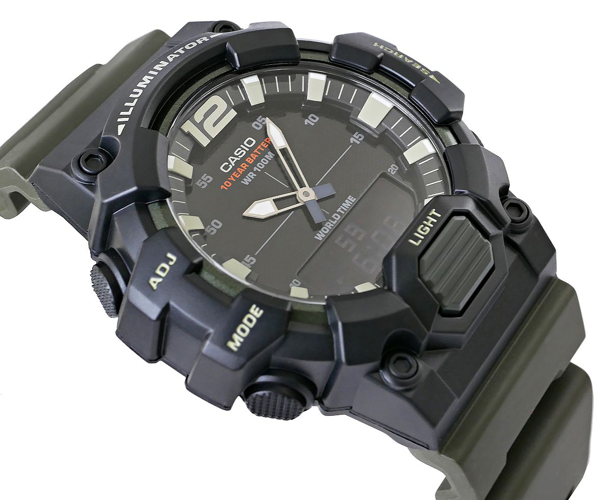 Zegarek Męski CASIO HDC-700-3AVDF + BOX - obrazek 3