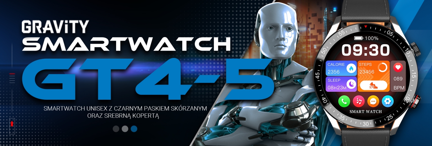 Smartwatch Męski Gravity GT4-5 - obrazek 5