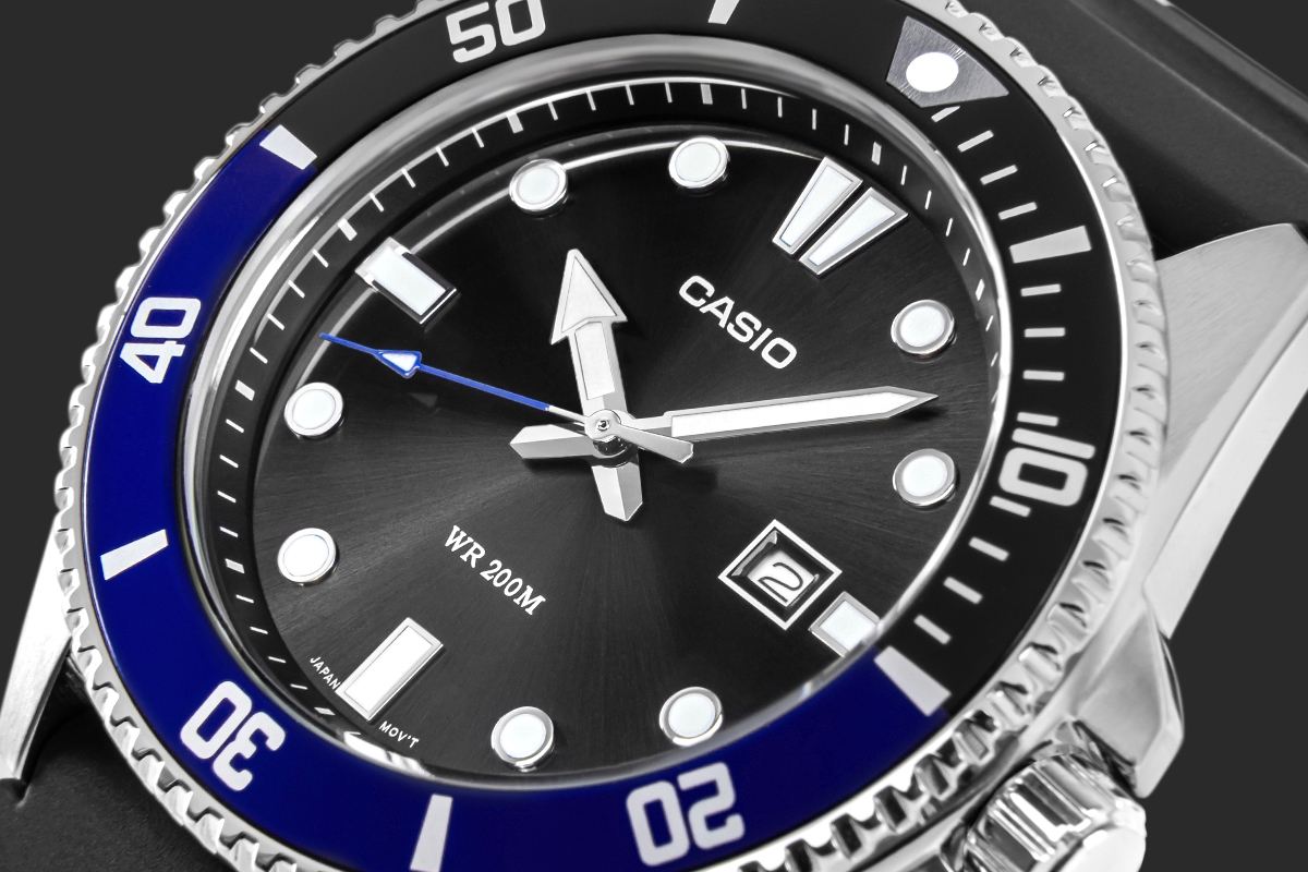 Zegarek Męski CASIO MDV-107-1A2VEF + BOX - obrazek 4