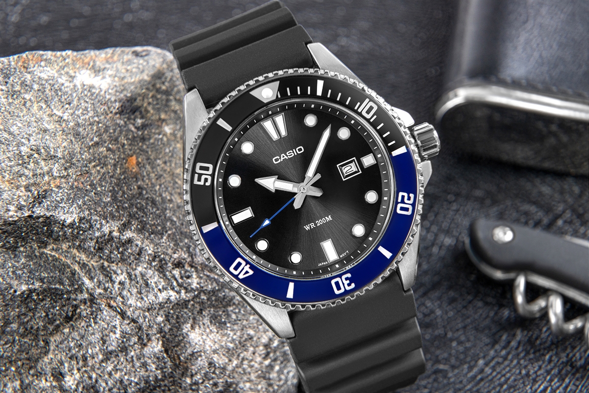Zegarek Męski CASIO MDV-107-1A2VEF + BOX - obrazek 5