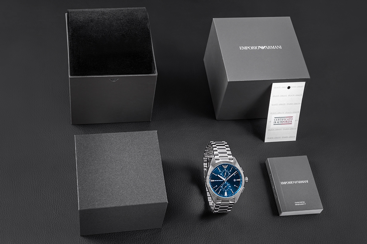 Zegarek Męski EMPORIO ARMANI Claudio AR11541 + BOX - obrazek 7