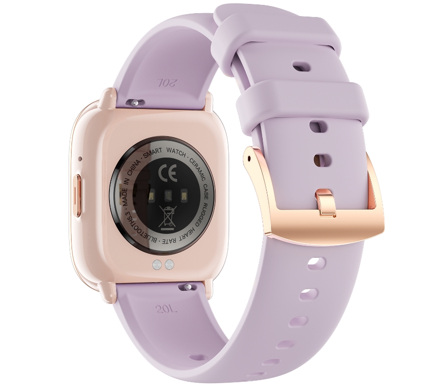 Smartwatch Damski Rubicon RNCF31 ROSE GOLD Bransoleta + 2 Paski - obrazek 7