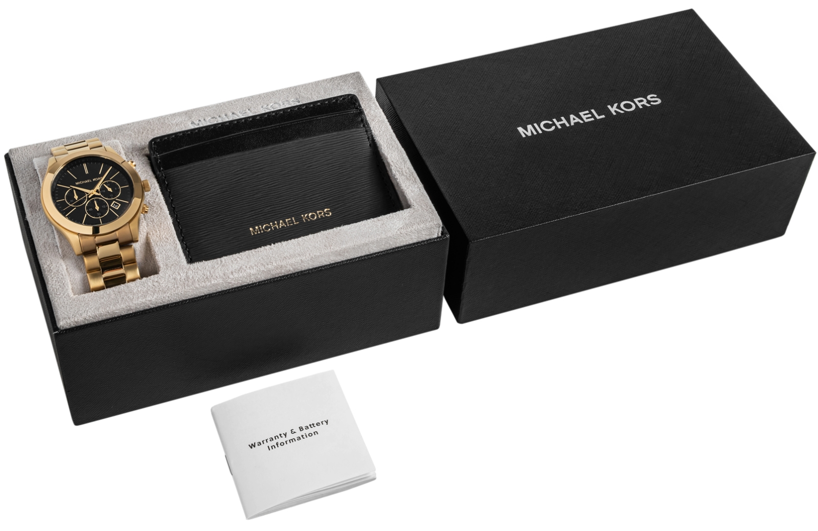 Zegarek Męski + Etui na karty MICHAEL KORS MK1076SET + BOX - obrazek 8