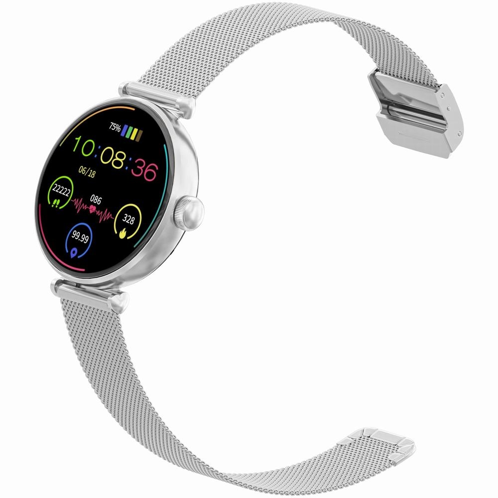 Smartwatch Gravity Srebrno Czarny 2 Paski GT26-9 - obrazek 7