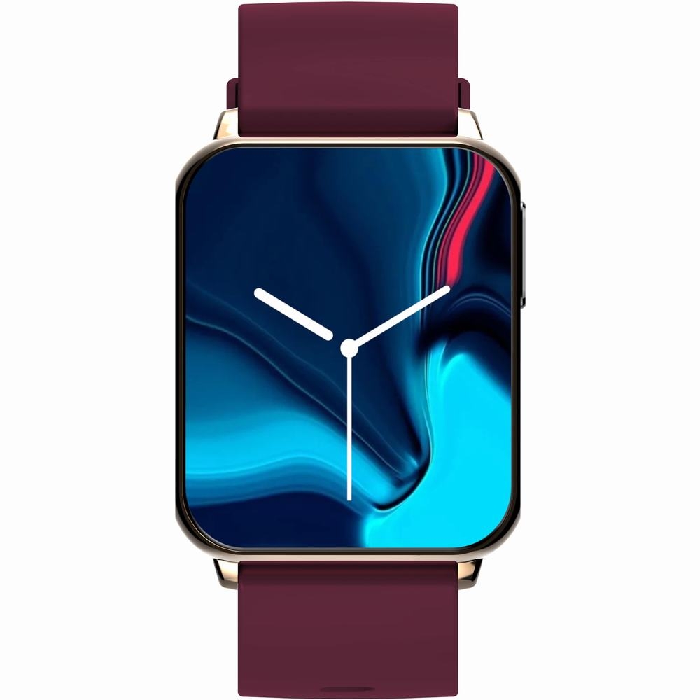 Smartwatch Gravity Różowe Złoto Bordowy 2 Paski GT17-6 - obrazek 7