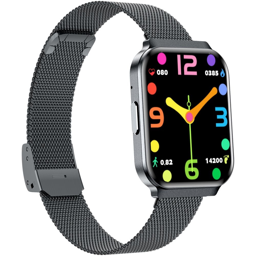 Smartwatch Gravity Czarny Pasek + Bransoleta GT44-5 - obrazek 8