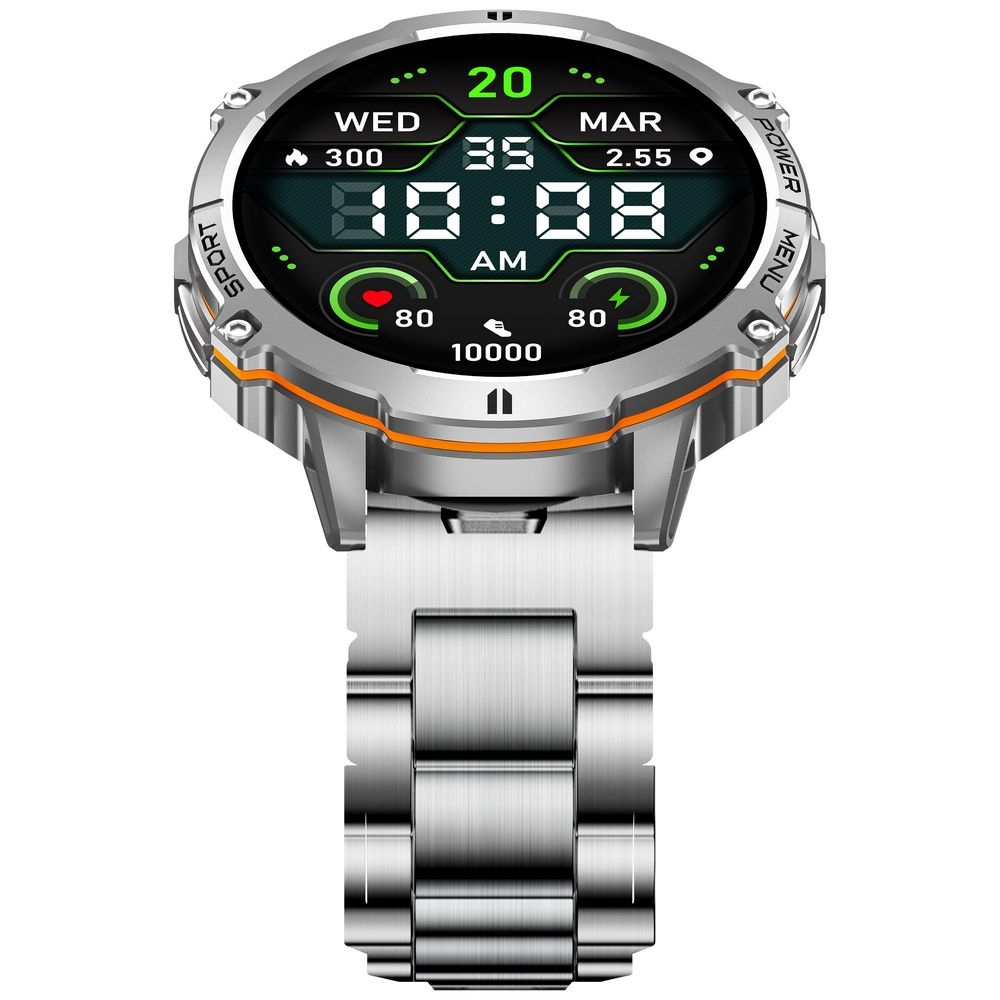 Smartwatch Gravity Grafitowy Pasek + Bransoleta GT42-3 - obrazek 8