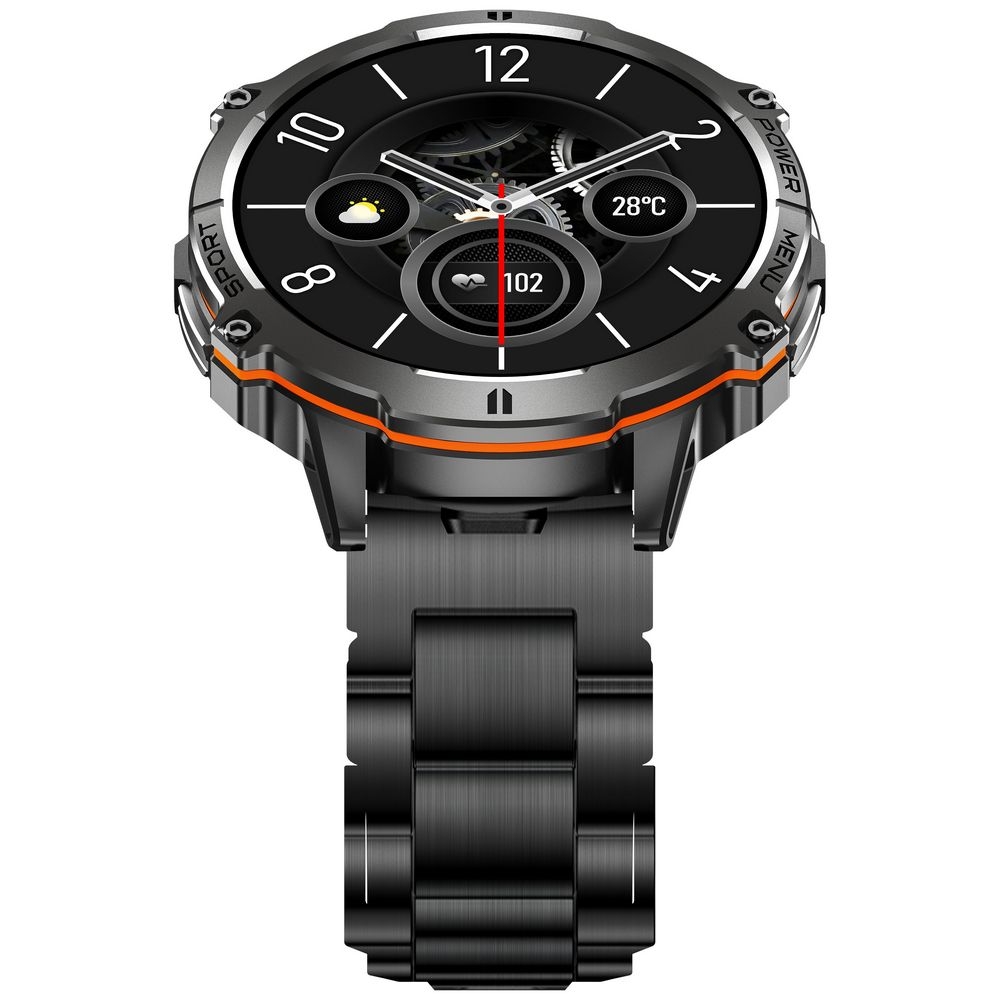 Smartwatch Gravity Czarny Pasek + Bransoleta GT42-5 - obrazek 8