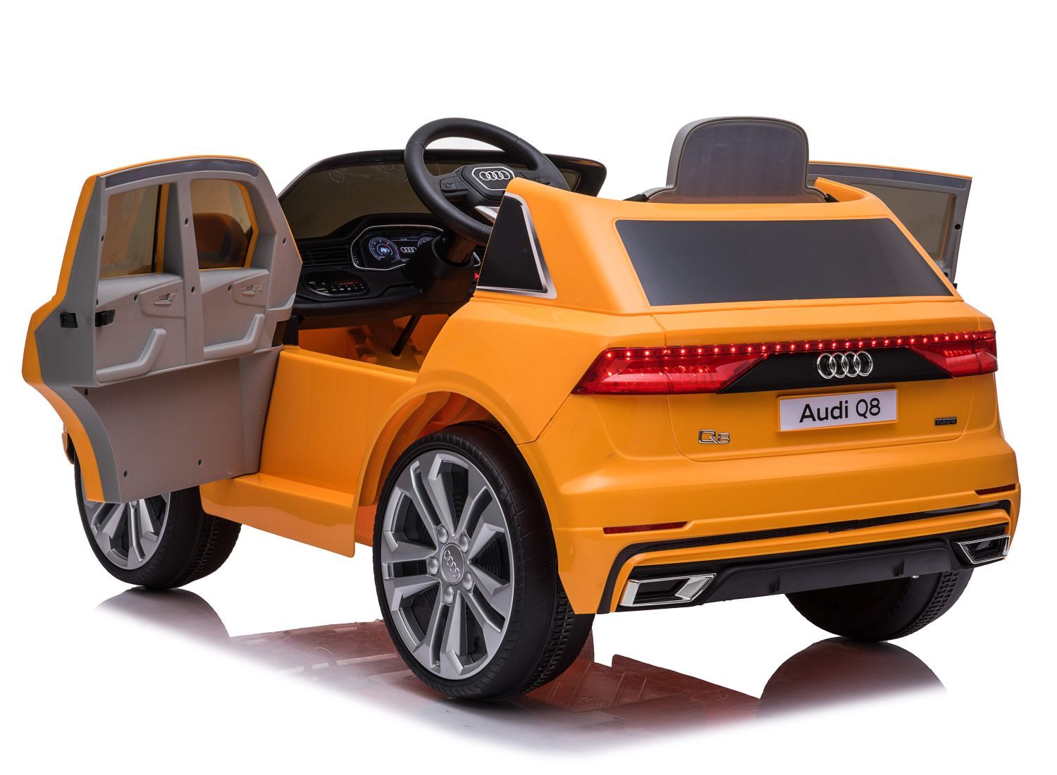 ORYGINALNE AUDI Q8 W NAJLEPSZEJ OPCJI, MIĘKKIE KOŁA, MIĘKKIE SIEDZENIE/JJ2066 - obrazek 19
