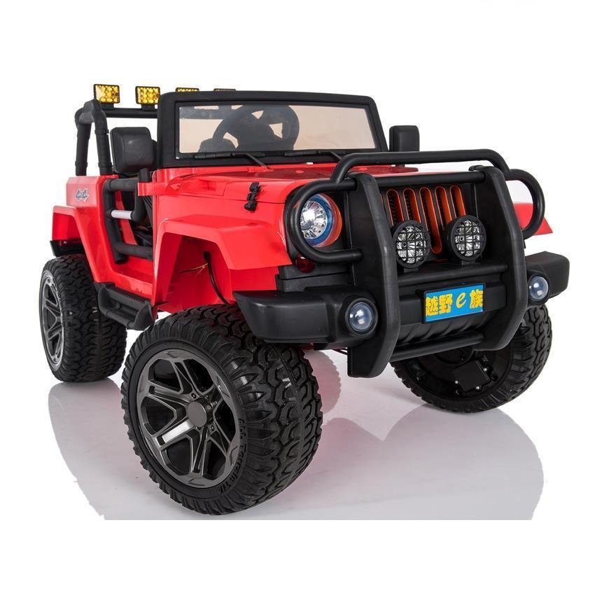 MEGA JEEP 4X4 Z REDUKTOREM NAPĘDU EXCLUSIVE, WOLNY START,MIĘKKIE KOŁA, 2x12V 10 Ah/WXE1688 - obrazek 22