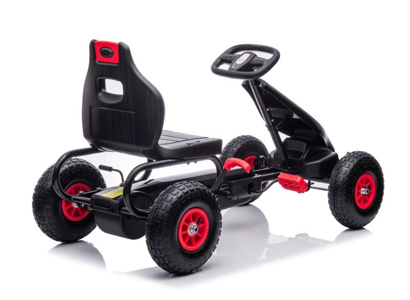 DUŻY GOKART NA PEDAŁY SUPER POWER 5, POMPOWANE KOŁA/G18 - obrazek 28
