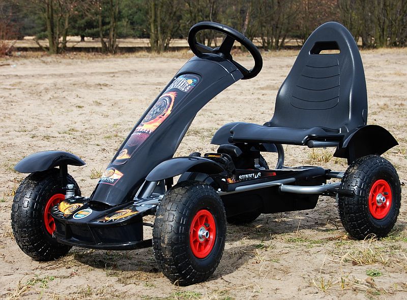 WIELKI GOKART NA PEDAŁY FORMUŁA, POMP KOŁA/F-618 - obrazek 18