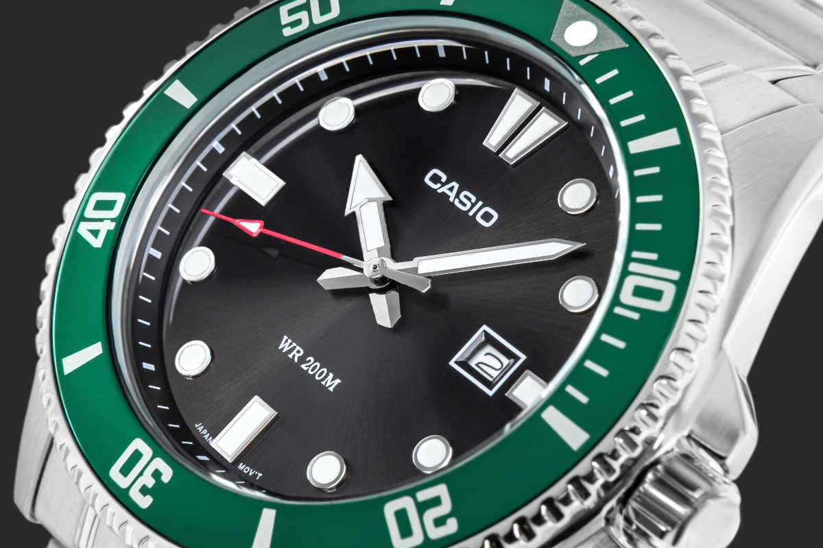 Zegarek Męski CASIO MDV-107D-3AVEF + BOX - obrazek 4