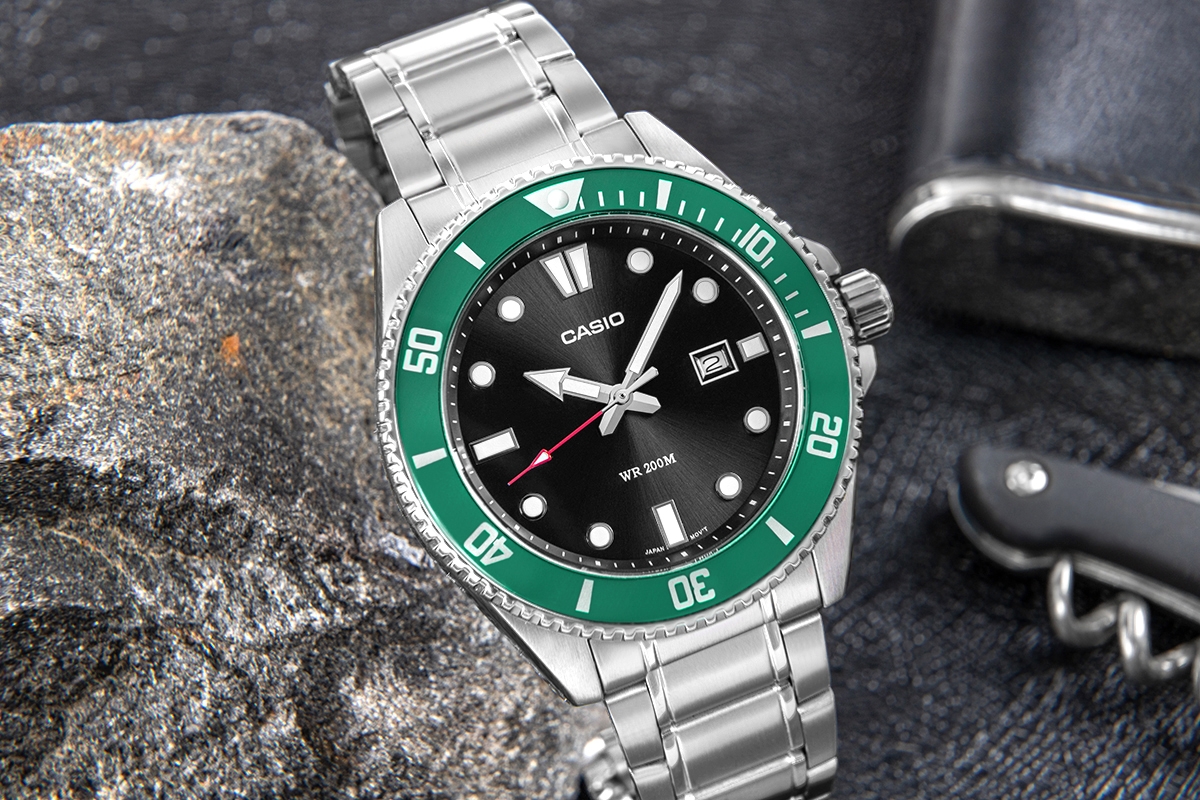 Zegarek Męski CASIO MDV-107D-3AVEF + BOX - obrazek 5