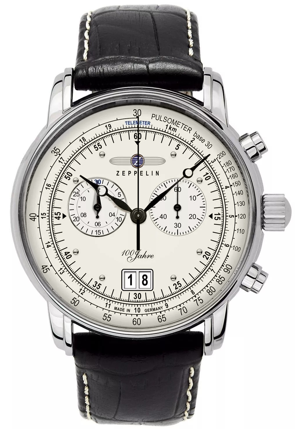 Zegarek Męski ZEPPELIN 100 Yahre 7690-1 + BOX