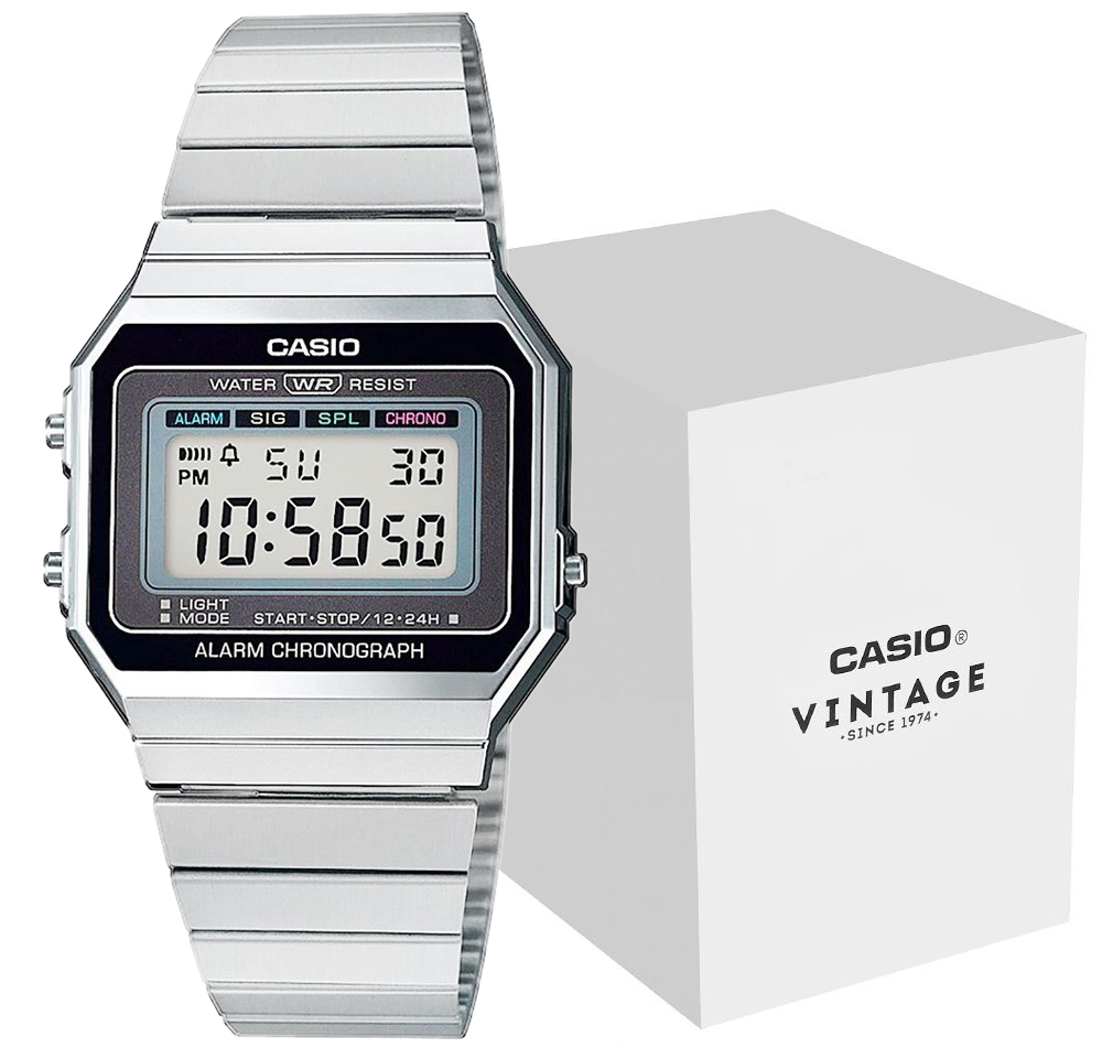 Zegarek CASIO A700WE-1AEF Unisex + BOX - obrazek 2