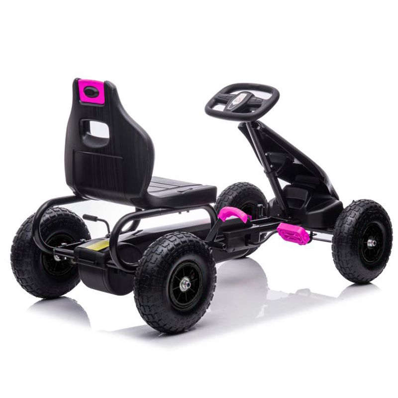 DUŻY GOKART NA PEDAŁY SUPER POWER 5, POMPOWANE KOŁA/G18 - obrazek 14