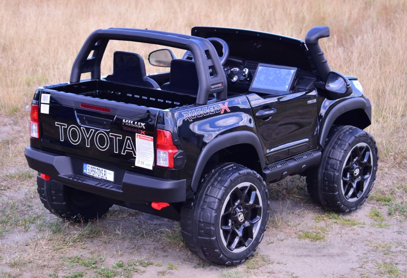 ORYGINALNA TOYOTA HILUX, 2X12V10AH W WALIZCE,MP4, LAKIER, FULL OPCJA 4X4 /DKHL850 - obrazek 4
