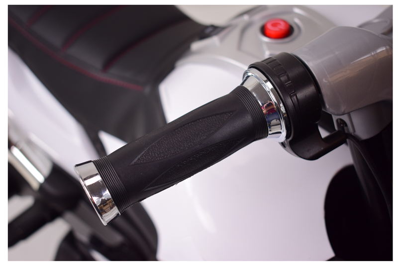 MEGA MOTOR Z GAZEM W RĄCZCE, HAMULCEM, KOŁA EVA/XMX609 - obrazek 7